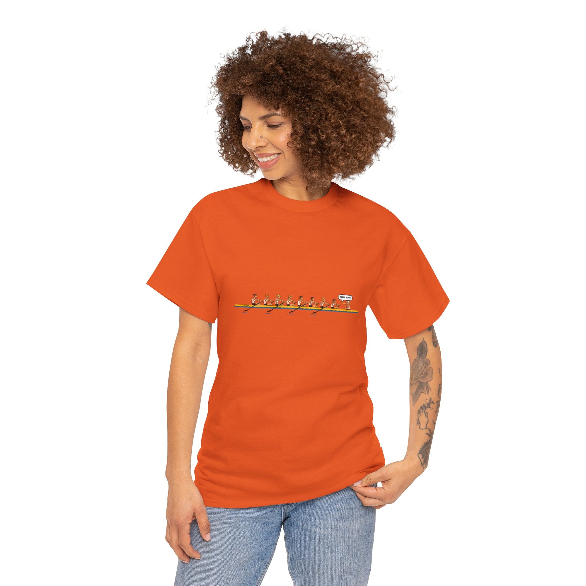 What Does an Orange/Black Cox Say? Tee