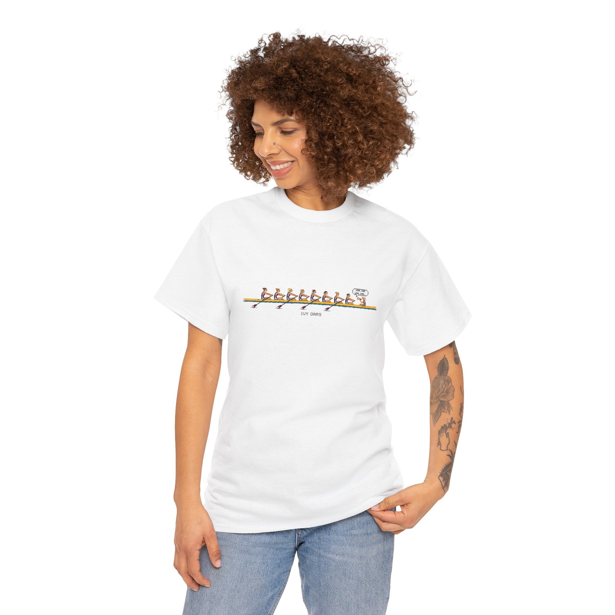 What Does the USA Cox Say? Tee