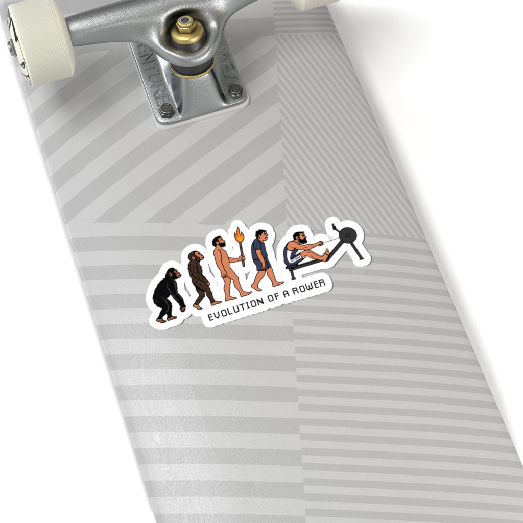 Evolution of a Rower Sticker