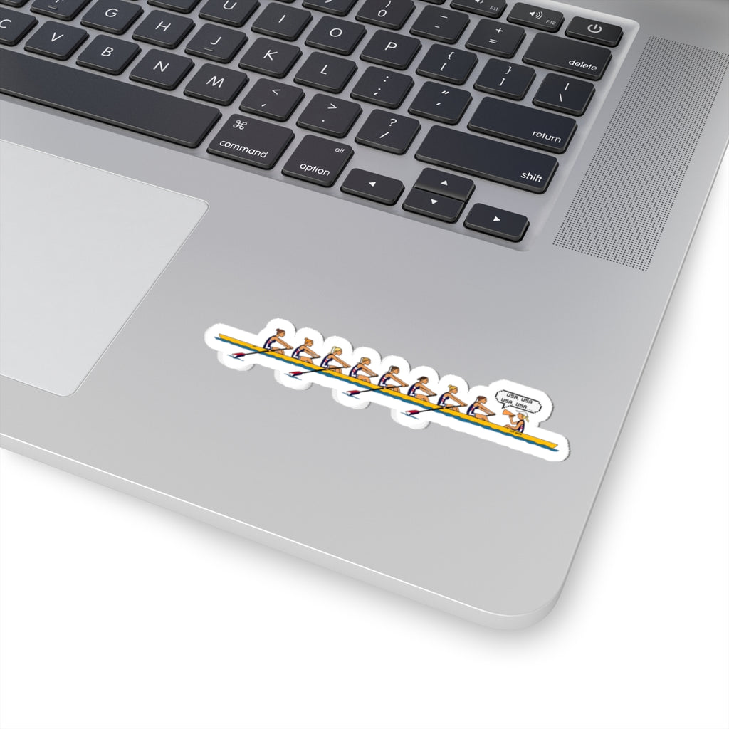 What Does the USA Cox Say? Sticker