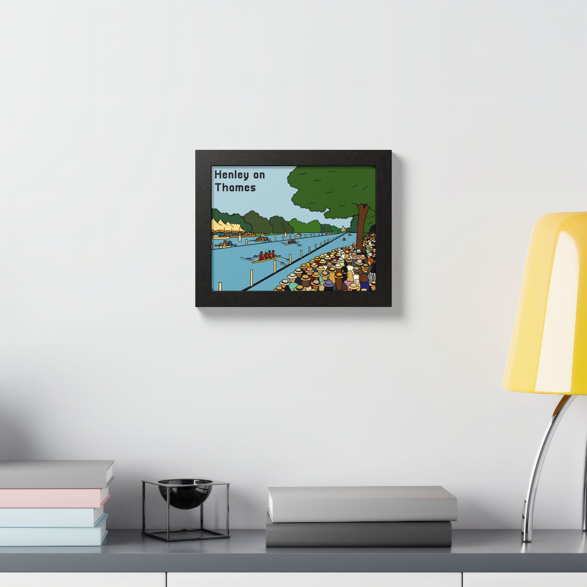 Framed Poster, Henley Thames Art Print