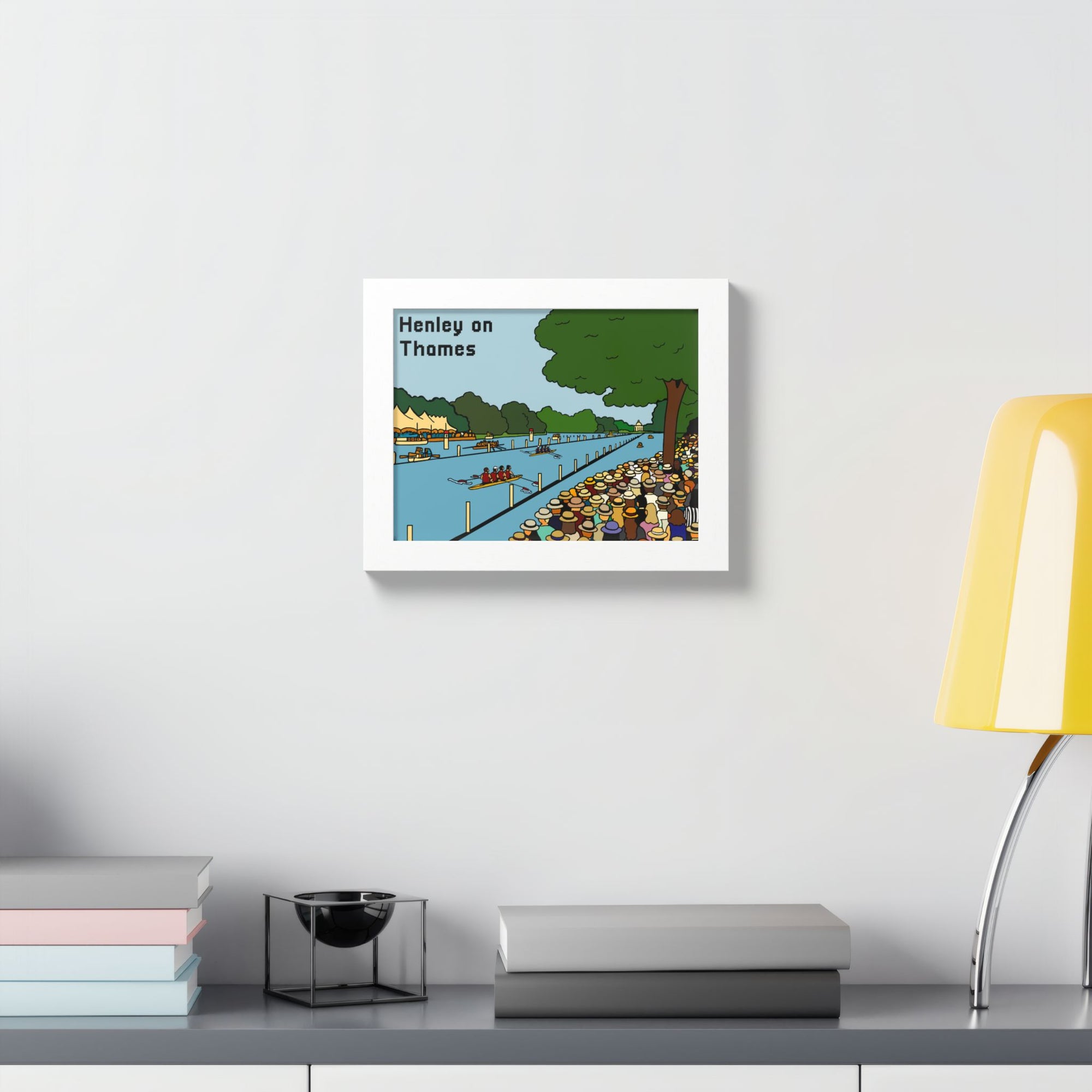 Framed Poster, Henley Thames Art Print