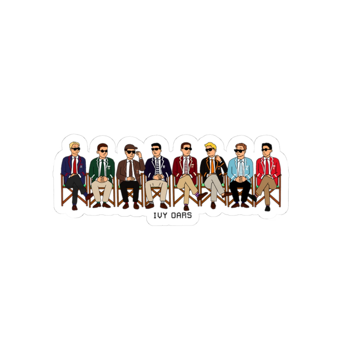 Ivy Henley Blazer Sticker