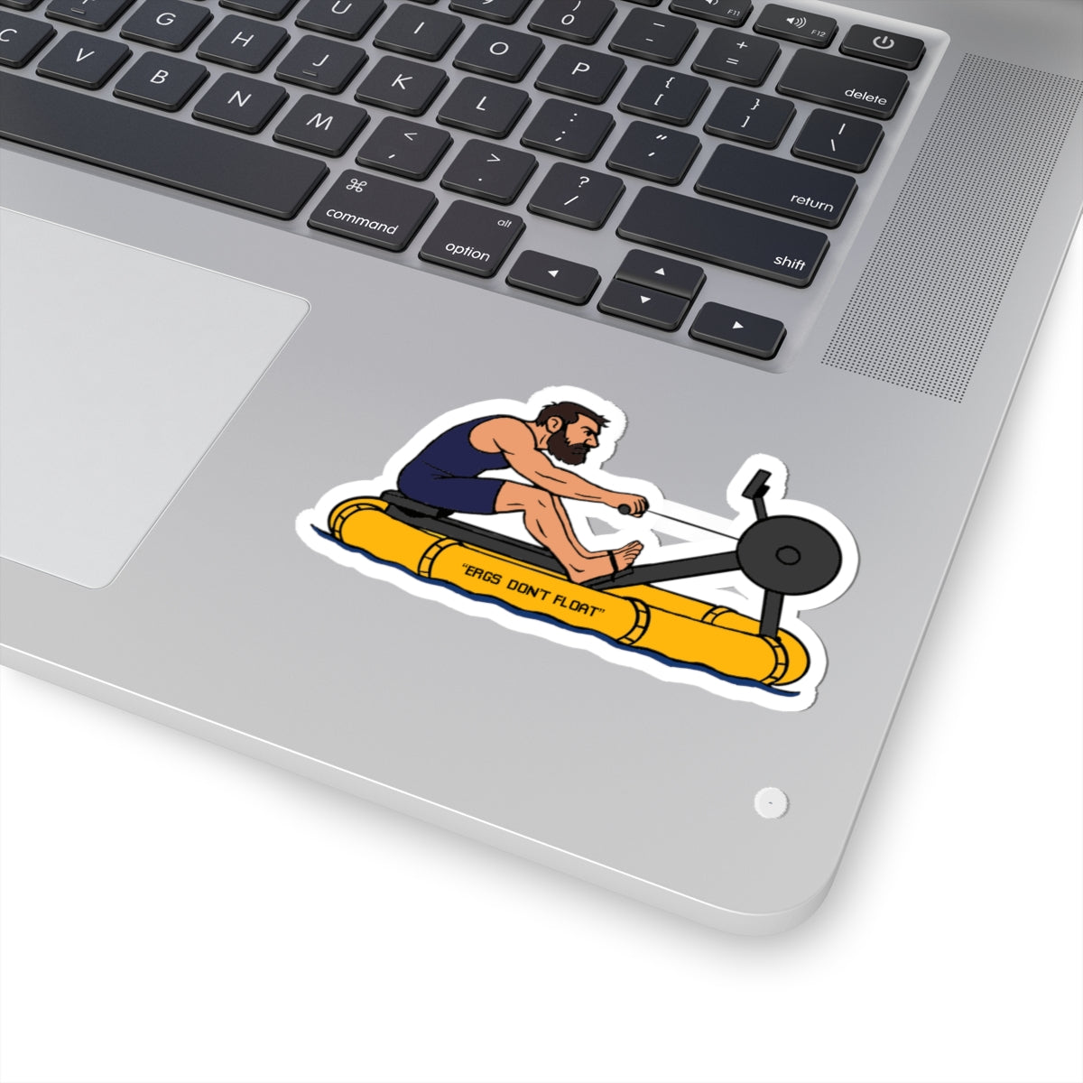 Ergs Don't Float Sticker