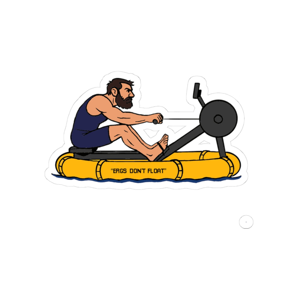 Ergs Don't Float Sticker