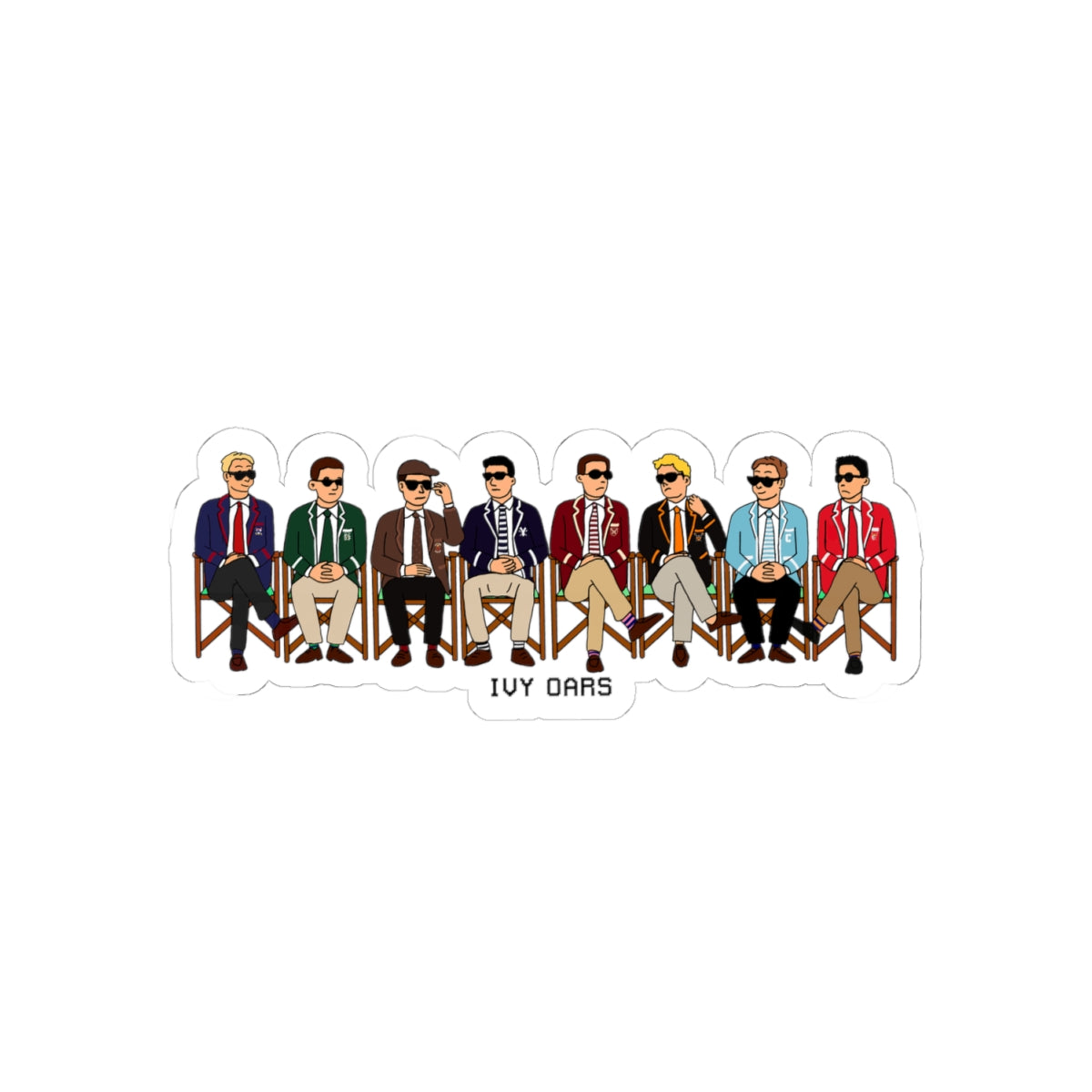 Ivy Henley Blazer Sticker
