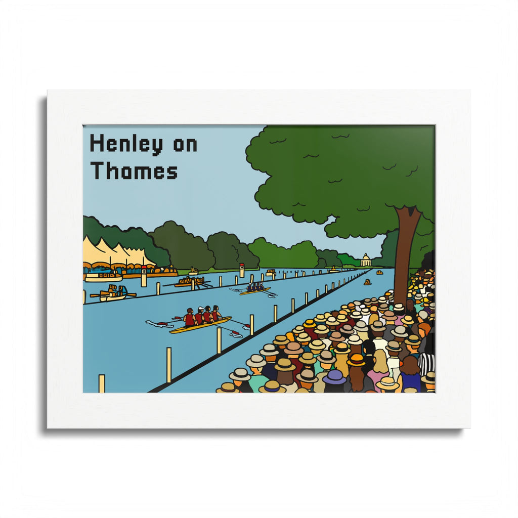 Framed Poster, Henley Thames Art Print