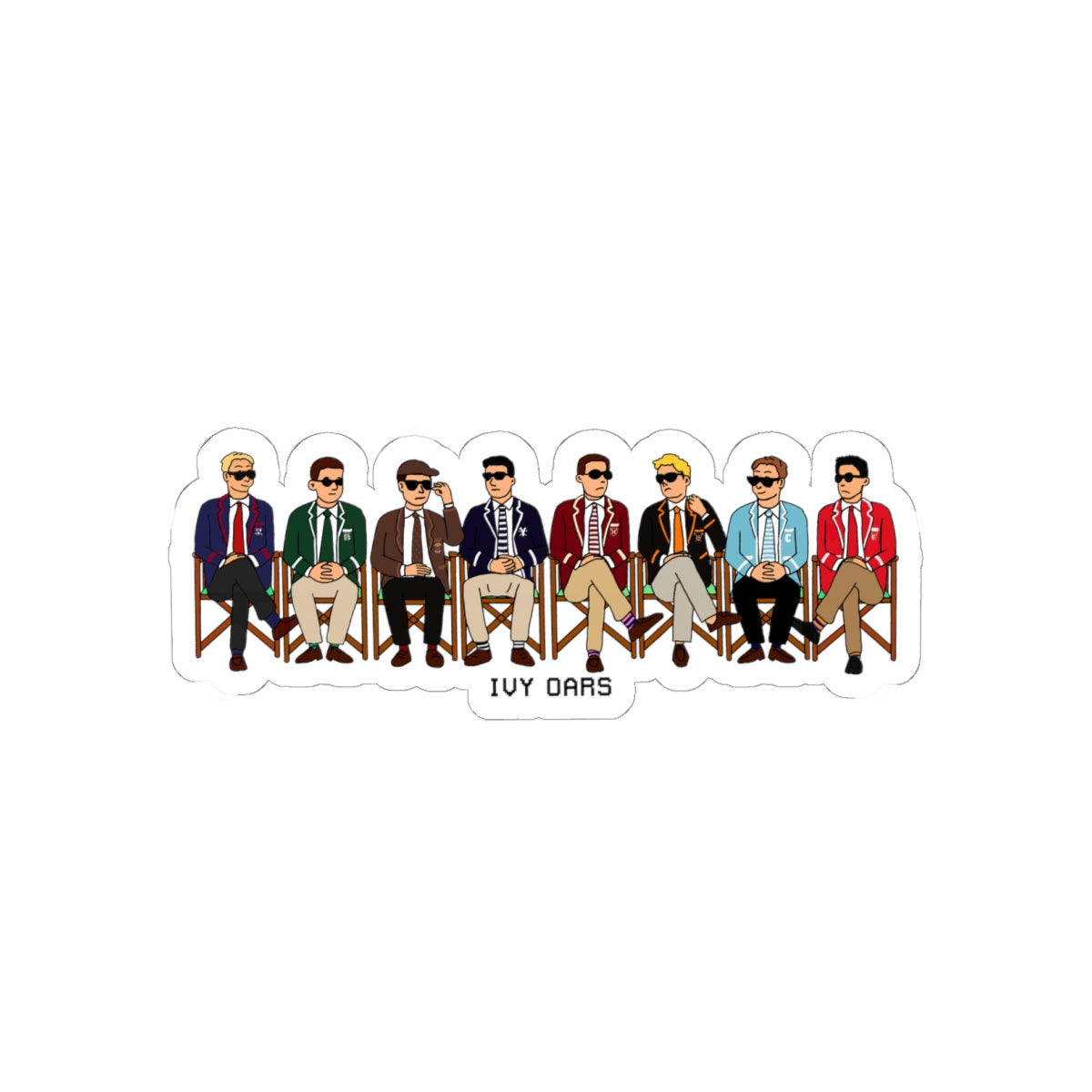 Ivy Henley Blazer Sticker